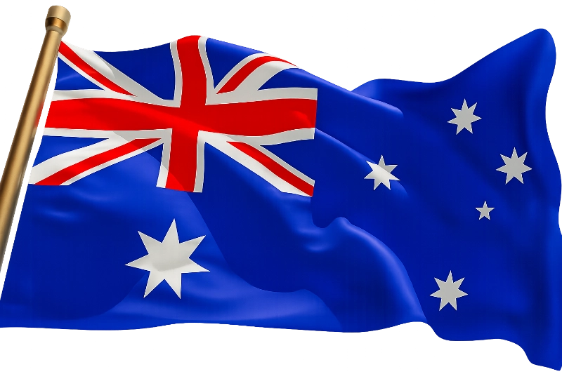 Australian citizenship test No1 Online Training flag